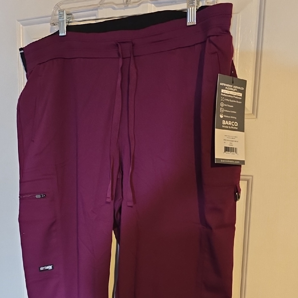 Barco Uniforms Women's Burgundy Joggers